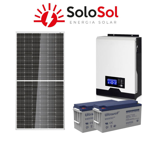 Kit Solar Off Grid con Inversor de 2000 W