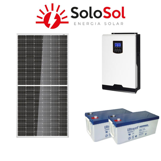 Kit Solar Off Grid con Inversor de 3000 W I